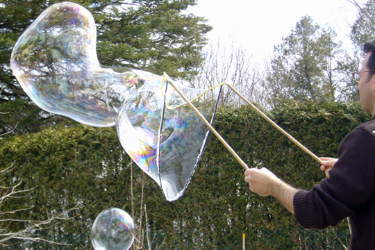 Kit de bulles à savon géantes
